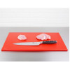 Hygiplas Antibacterial High Density Chopping Board Red - 455x305x12mm