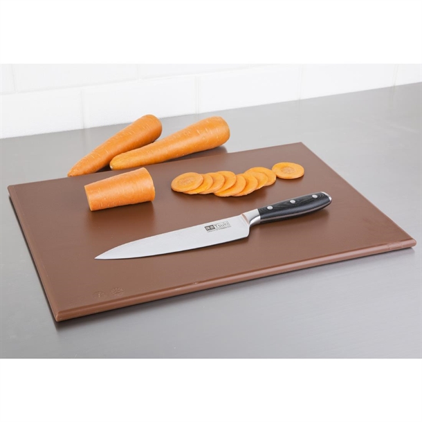 Hygiplas High Density Brown Chopping Board
