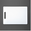 Nisbets Essentials White Chopping Board