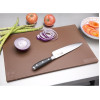 Hygiplas Antibacterial Low Density Chopping Board Brown - 450x300x10mm