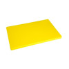 Hygiplas Extra Thick Low Density Chopping Board Yellow - 600x450x20mm
