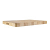 Vogue Large Rectangular Wooden Chopping Board