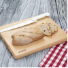 Vogue Beech Chopping Board Medium 380x305x30mm