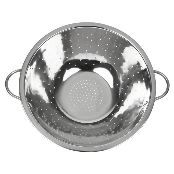 Vogue Stainless Steel Colander 355mm