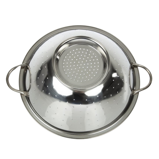 Vogue Stainless Steel Colander 355mm