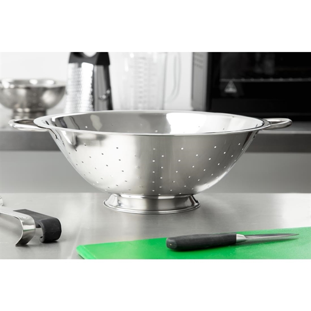 Vogue Stainless Steel Colander 355mm