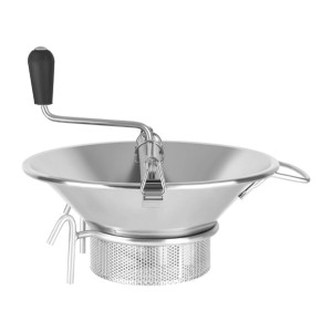 Louis Tellier Heavy Duty 18/10 Food Mill 370mm with 3mm Blade