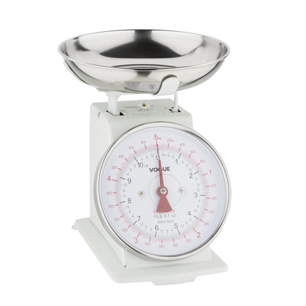 Vogue Kitchen Scale Bowl Top 5Kg - Grad. 20g