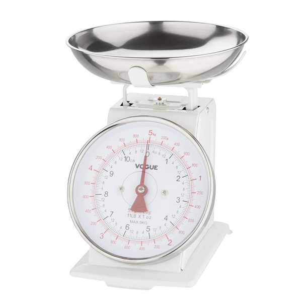 Vogue Kitchen Scale Bowl Top 5Kg - Grad. 20g