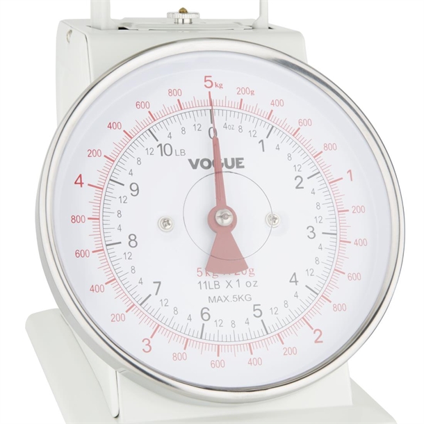 Vogue Kitchen Scale Bowl Top 5Kg - Grad. 20g