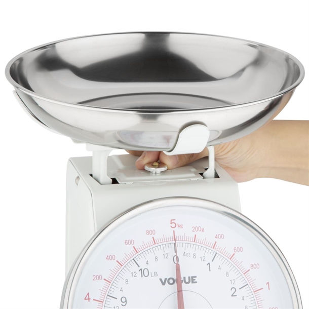 Vogue Kitchen Scale Bowl Top 5Kg - Grad. 20g