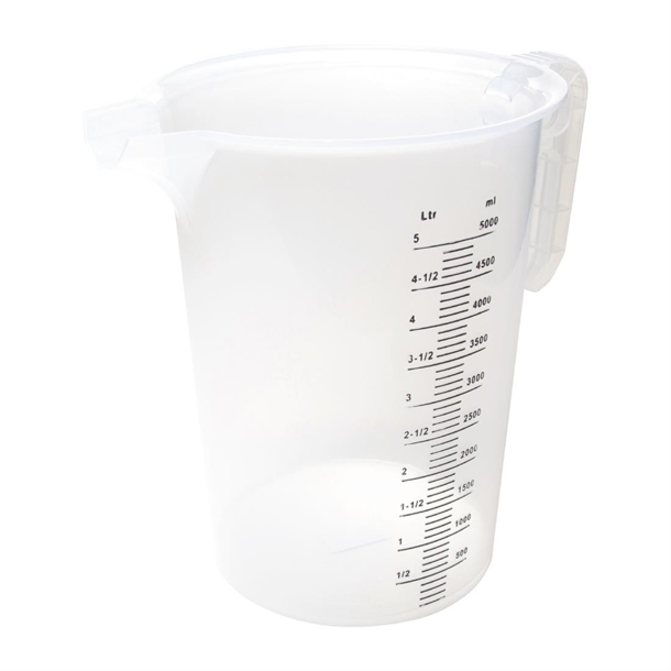 Pro-Measures Polypropylene Measuring Jug 5Ltr