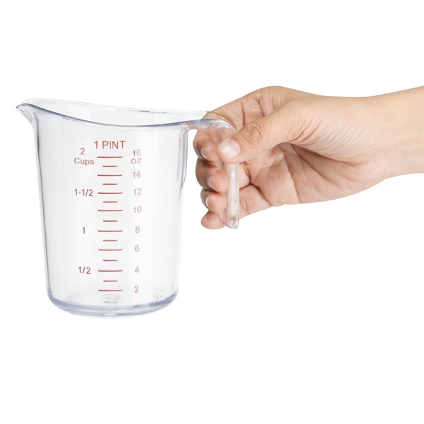 Vogue Polycarbonate Measuring Jug 500ml
