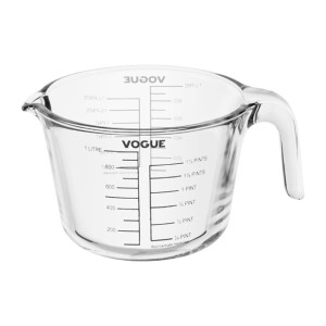 Vogue Glass Measuring Jug - 1180ml