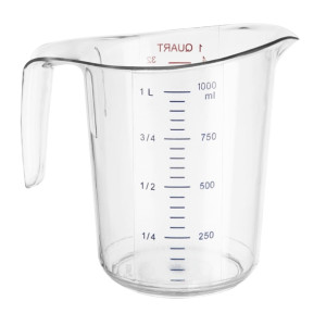 Vogue Polycarbonate Measuring Jug 1Ltr