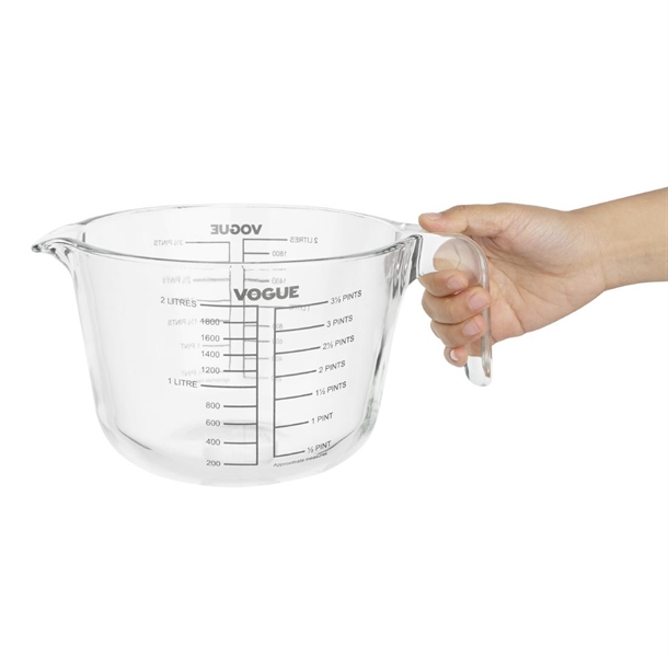 Vogue Glass Measuring Jug - 2000ml