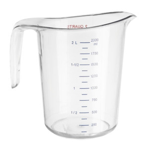 Vogue Polycarbonate Measuring Jug 2Ltr