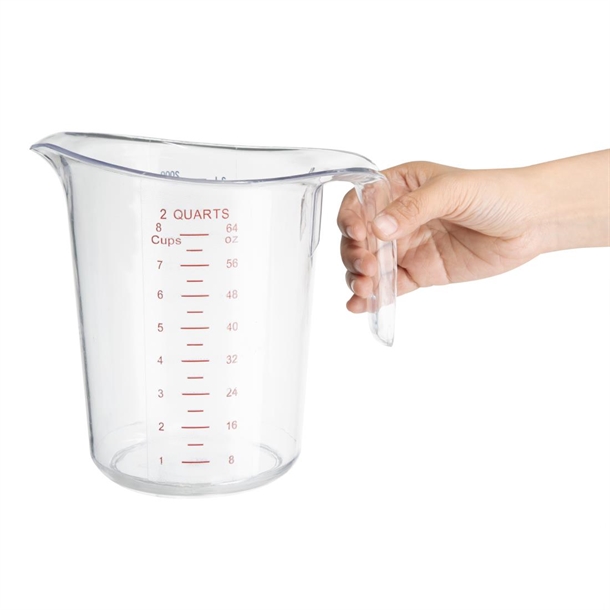 Vogue Polycarbonate Measuring Jug 2Ltr