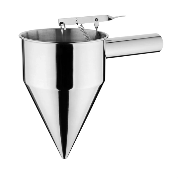 Vogue Stainless Steel Piston Funnel 1.3Ltr
