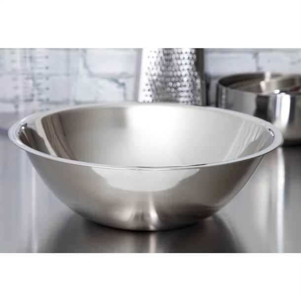 Vogue Stainless Steel Mixing Bowl 4.8Ltr