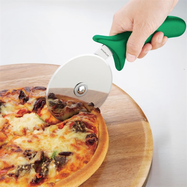 Hygiplas Pizza Wheel Green 100mm