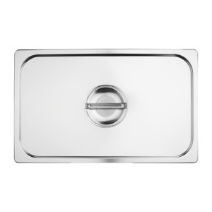 Vogue Stainless Steel 1/1 Gastronorm Pan Lid