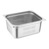 Vogue Stainless Steel Perforated 1/2 Gastronorm Tray 150mm