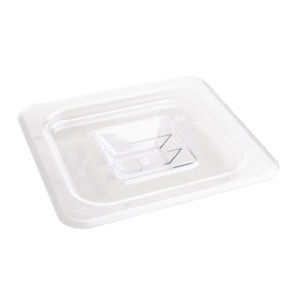 Vogue Clear Polycarbonate 1/6 Gastronorm Lid