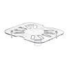 Cambro Polycarbonate Gastronorm Drain Shelf - 1/6 - Clear