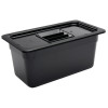 Vogue Black Polycarbonate - GN 1/3 150mm