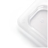 Vogue Clear Polycarbonate Lid - GN 1/9