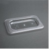 Vogue Clear Polycarbonate Lid - GN 1/9
