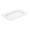Vogue Clear Polycarbonate Lid - GN 1/9