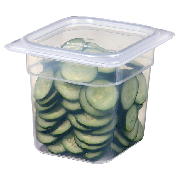 Cambro Polypropylene Seal Lid - Gastronorm 1/6 - Translucent