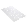 Vogue Clear Polycarbonate 1/1 Gastronorm Drainer Plate