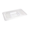 Vogue Clear Polycarbonate 1/4 Gastronorm Lid