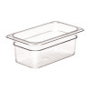 Cambro Polycarbonate Gastronorm - 1/4 100mm - Clear