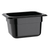 Vogue Black Polycarbonate - GN 1/6 100mm