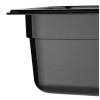 Vogue Black Polycarbonate - GN 1/6 100mm