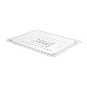 Cambro Polycarbonate Gastronorm Lid with Handle- 1/2 - Clear