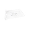 Vogue Clear Polycarbonate 1/2 Gastronorm Lid Notched