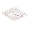 Cambro Polycarbonate Gastronorm Lid with Handle- 1/6 - Clear
