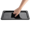 Vogue Black Polycarbonate 1/3 Gastronorm Lid