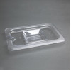 Vogue Clear Polycarbonate 1/4 Gastronorm Lid Notched