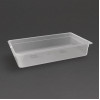 Nisbets Essentials Polypropylene 1/1 Gastronorm Pan 100mm