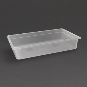 Nisbets Essentials Polypropylene 1/1 Gastronorm Pan 100mm