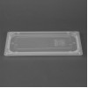 Nisbets Essentials Polypropylene 1/3 GN Lid