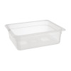 Nisbets Essentials Polypropylene 1/2 Gastronorm Pan 100mm