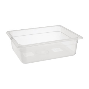 Nisbets Essentials Polypropylene 1/2 Gastronorm Pan 100mm