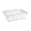 Nisbets Essentials Polypropylene 1/2 Gastronorm Pan 100mm